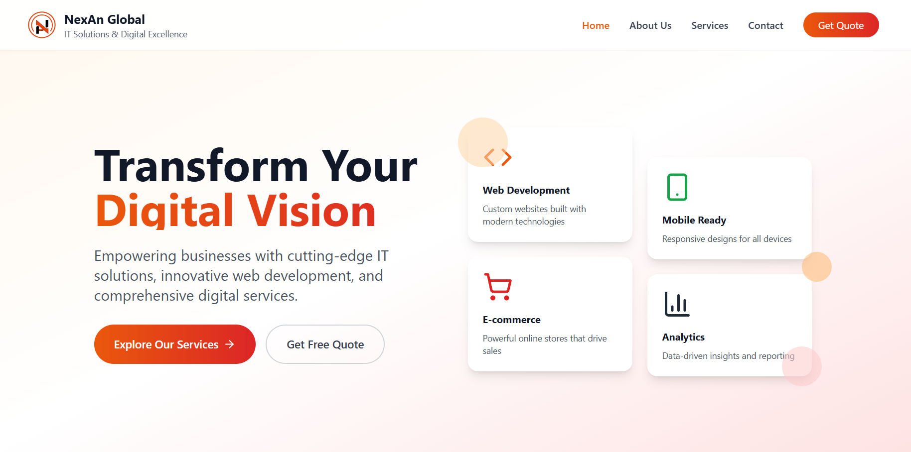 Landing Page